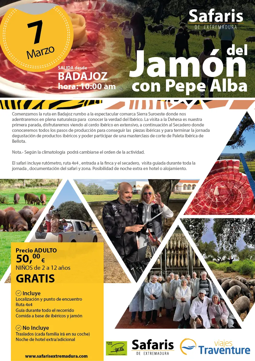 Safari del Jamón Pepe Alba 7 Marzo